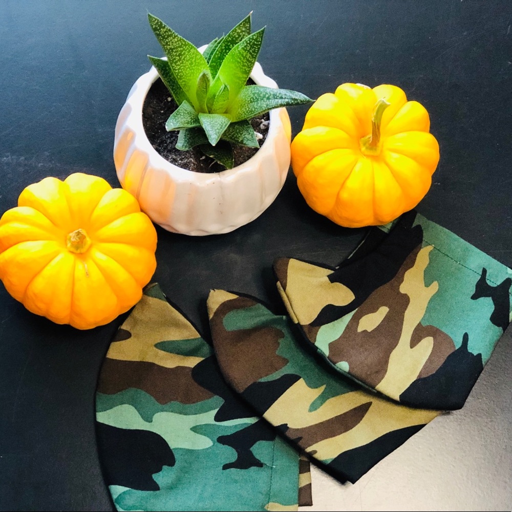 Kids Camo Face Mask
